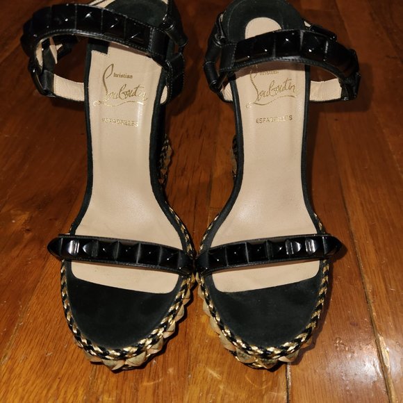 Christian Louboutin Cataclou wedge sandal - Picture 2 of 10